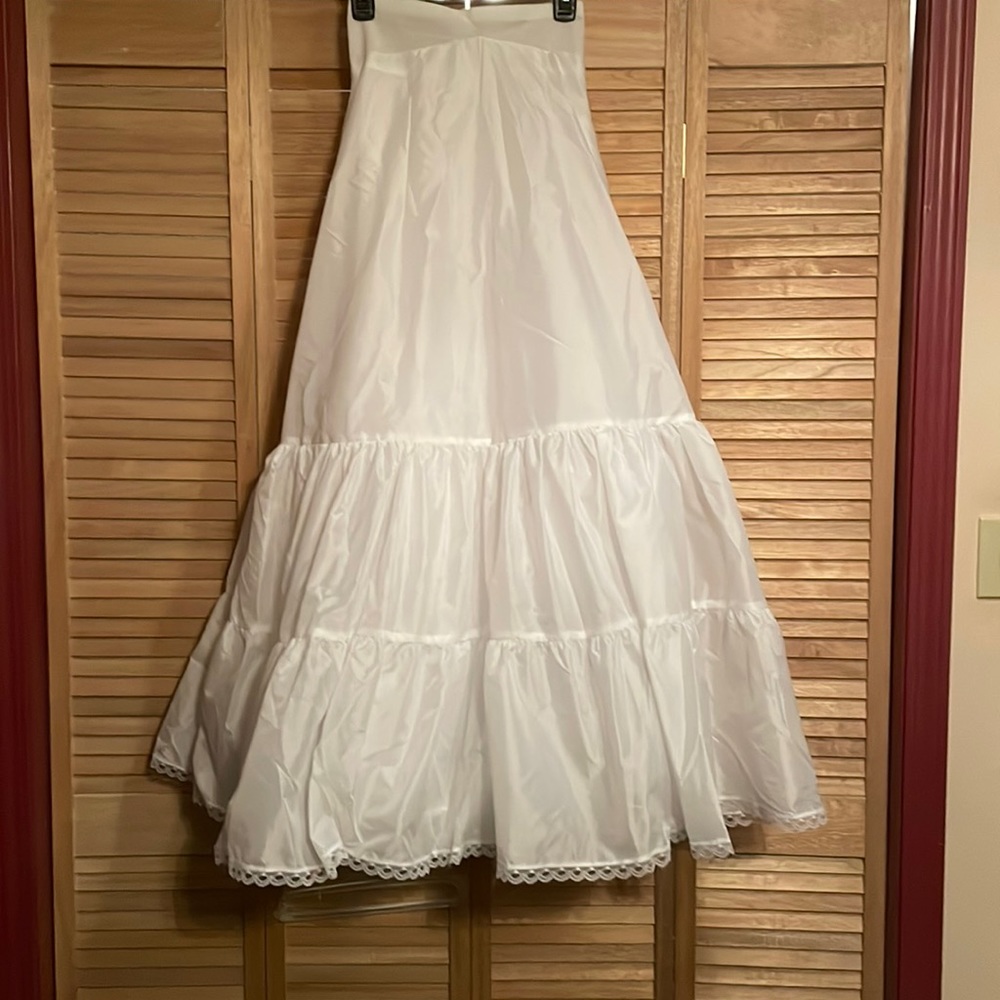 David’s Bridal high waisted wedding/ball gown slip
